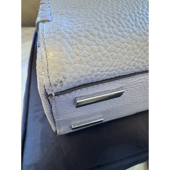 Rebecca Minkoff Amorous Large Satchel In Grey - Picture 6 of 10